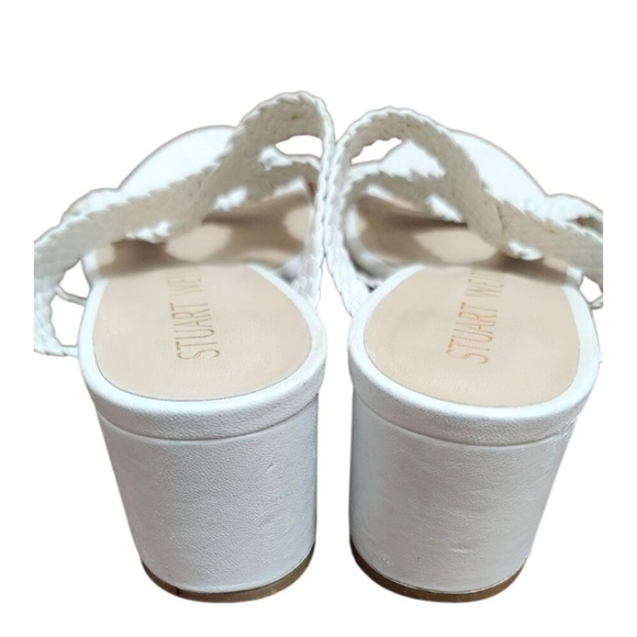 STUART WEITZMAN Woven Padded sandals size 7 - Picture 7 of 11